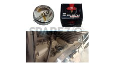 Royal Enfield GT and Interceptor 650cc Aluminium Machined Oil Filler Cap Polish - SPAREZO